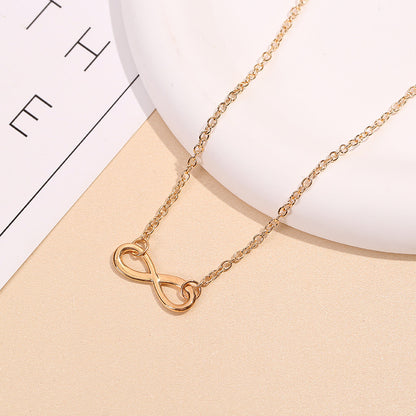 Attractive Letter Fashion Short Simple Ornament Necklaces