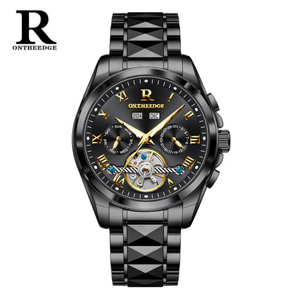 Men's Swiss Famous Watch Automatic Hollow Pure Mechanical Watches