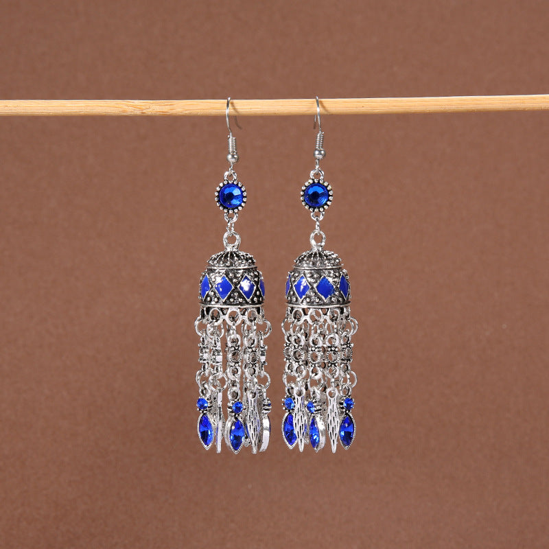 Style Female Temperament Bohemian Vacation Tassel Earrings