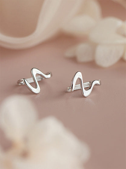 Clip Fashion Graceful Personality Gold Plated Earrings