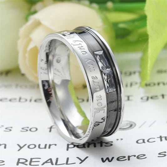 Women's & Men's Couple Vintage Trendy Personality Punk Stainless Rings