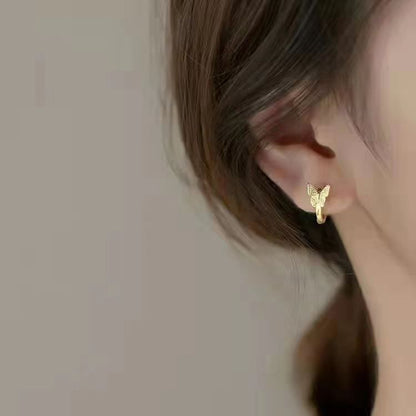 Women's Zircon Ear Niche Design Advanced Cold Earrings