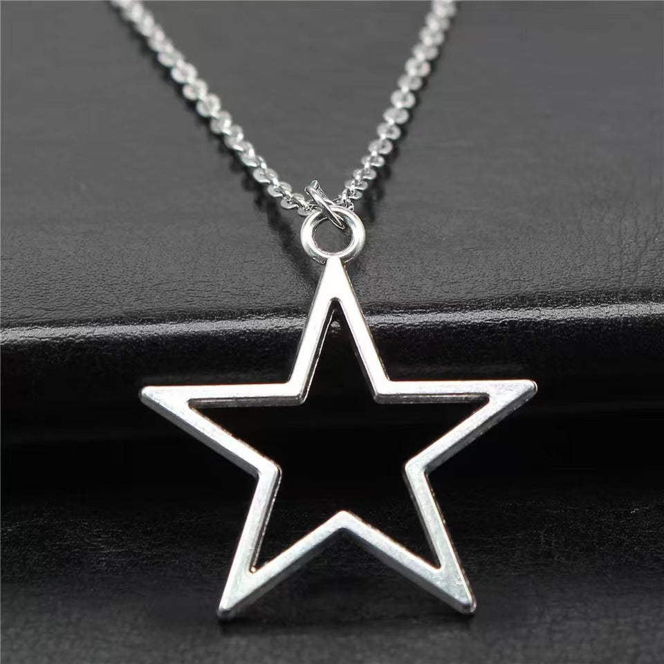 Retro Five-pointed Star Ornament Personality Fashion Necklaces