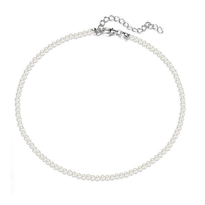 Women's Light Luxury Aurora White Bright Pearl Summer High-grade Necklaces