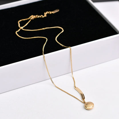 Graceful Exquisite Cold Wind Clavicle Chain Necklaces