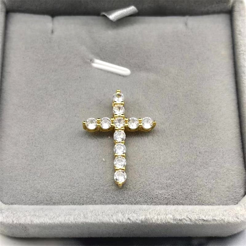 Sterling Sier Diamond Cross Ma Boys Pendants