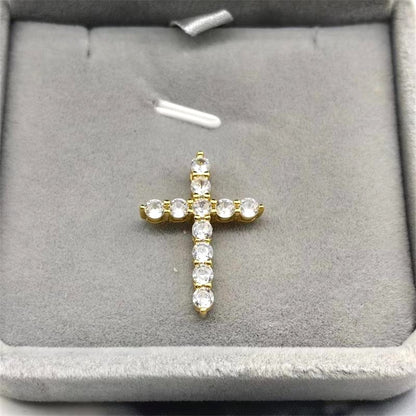 Sterling Sier Diamond Cross Ma Boys Pendants