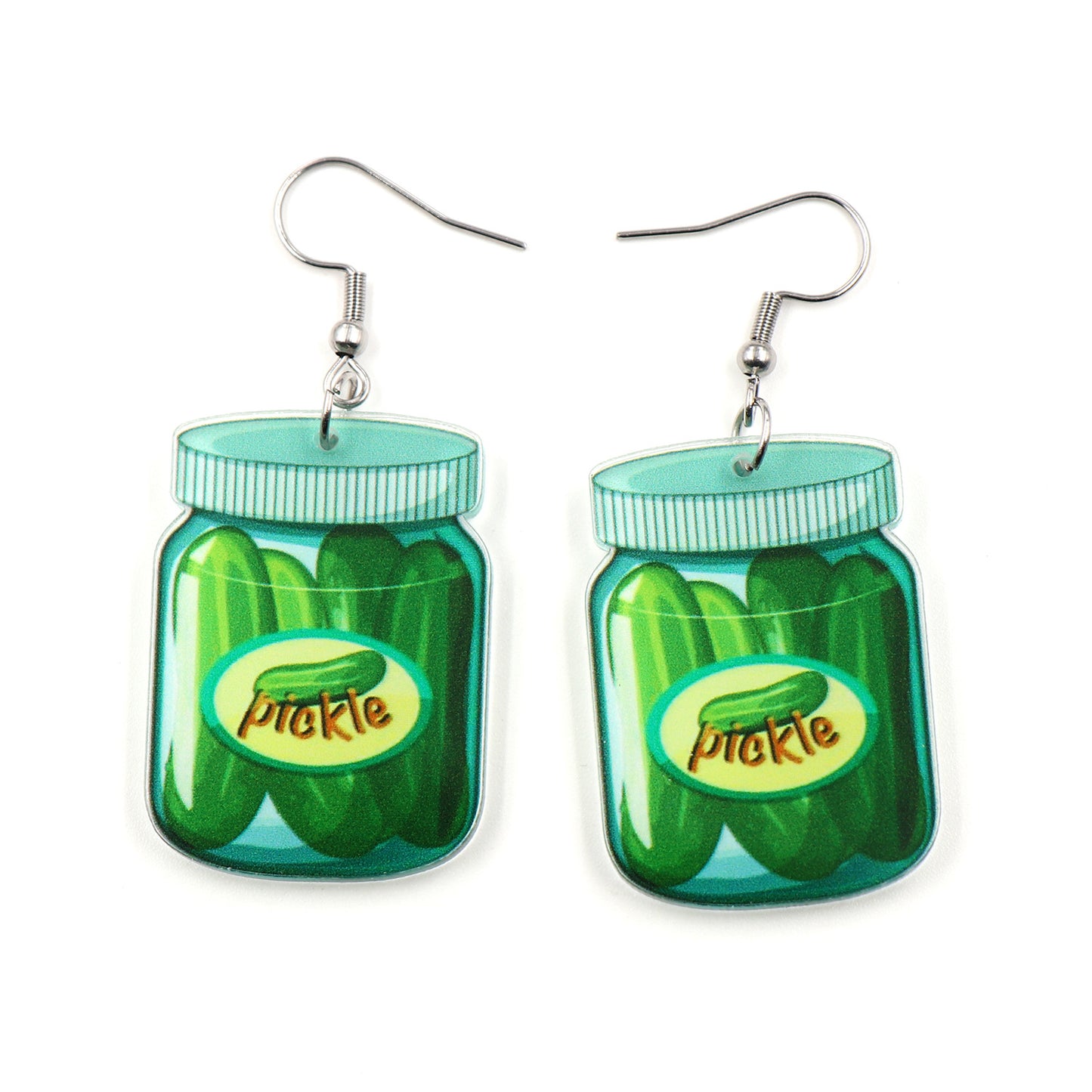 Summer Vegetable Cucumber Pickle Cute Personality Trend Earrings