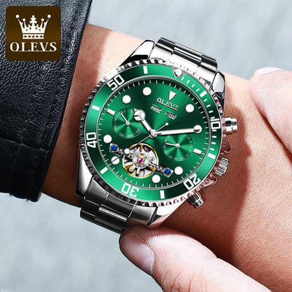 Men's Watch Automatic Multifunctional Water Ghost Mechanical Watches