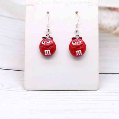 Ice Cream Candy Drink Resin Homemade Earrings