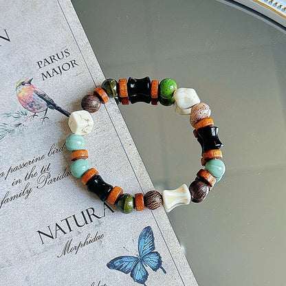 Women's Ceramic Summer High-grade Chinese Style National Bracelets