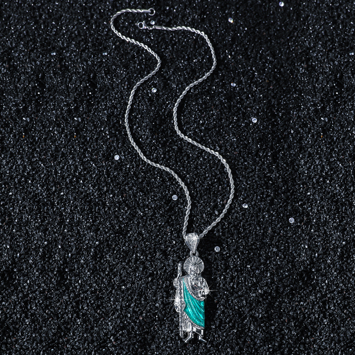 Personality Hip Hop Style Religious Jude Necklaces