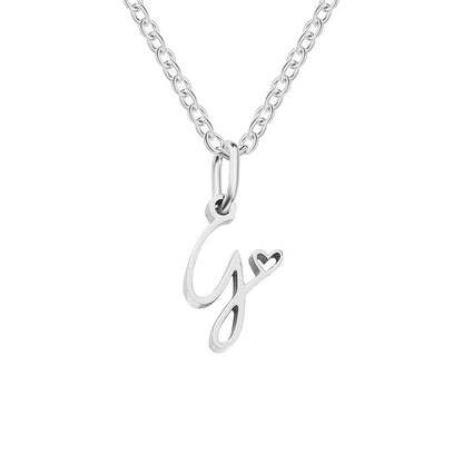 Letter Female Personalized Minority Clavicle Chain Pendants