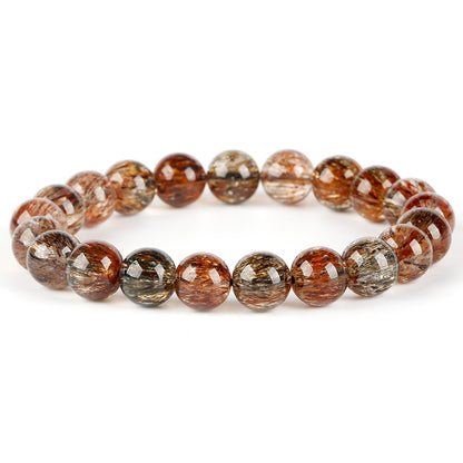 Natural Black Gold Super Seven Rutile Mica Bracelets