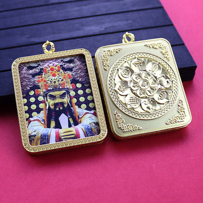 Fifth Master Small Yellow God Wealth Pendants