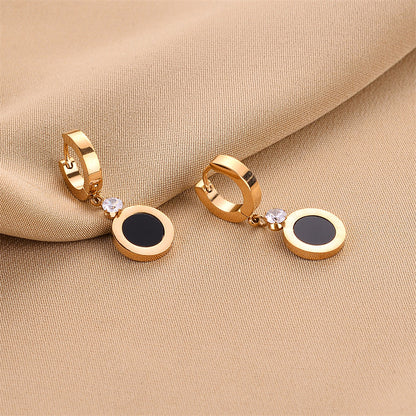 Women's Fashion Small Exquisite Titanium Steel For Earrings