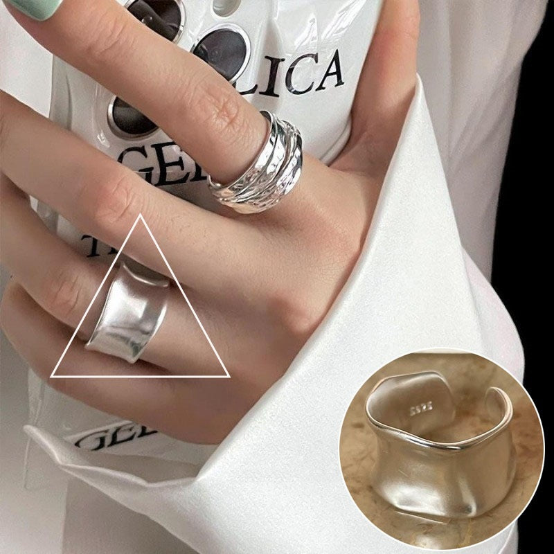 Offer Open Female Retro Fashion Twin Rings