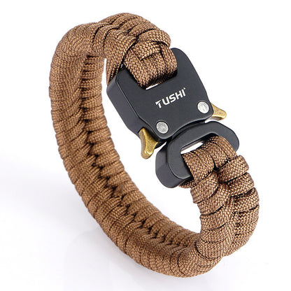 Gift Creative Parachute Cord Core Survival Bracelets