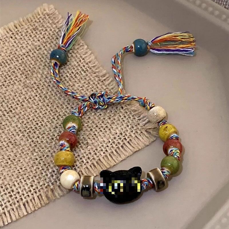 Women's Durable Ceramic Chinese Cute Girlfriends Bracelets