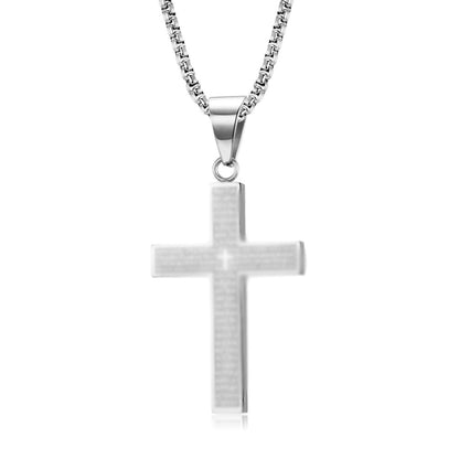 Classy Versatile Titanium Steel Cross Stainless Pendants