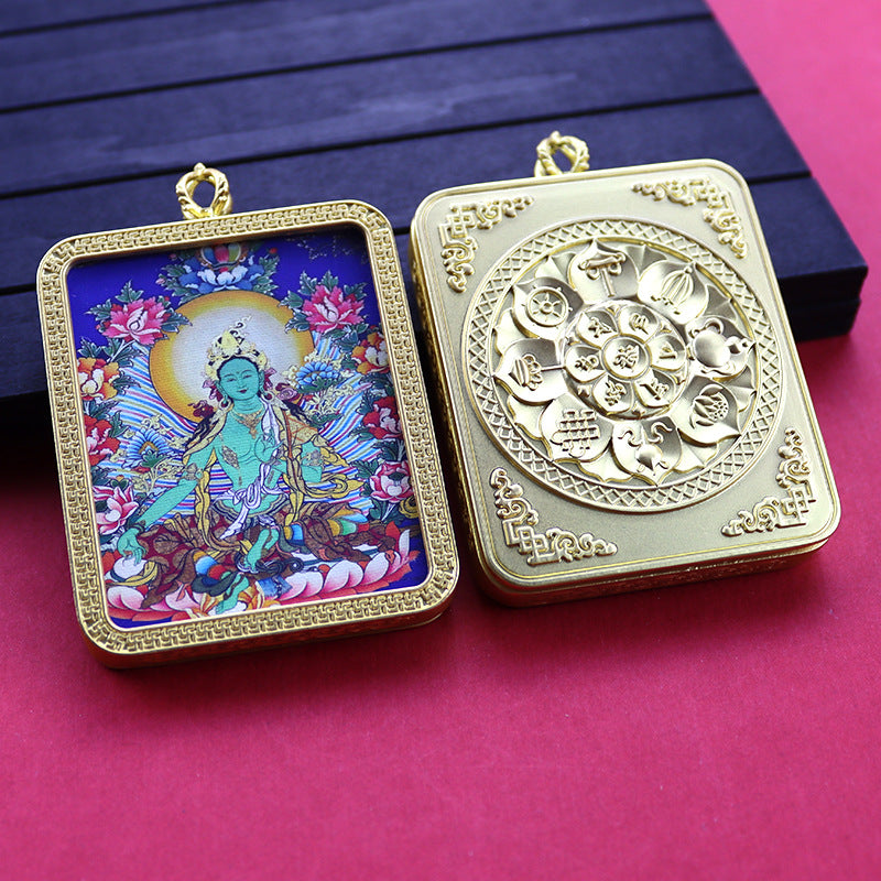 Fifth Master Small Yellow God Wealth Pendants