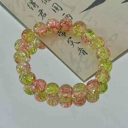 Peach Butterfly Beaded Girlfriends Niche Super Fairy Bracelets