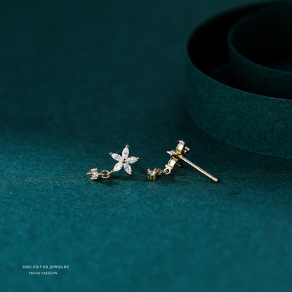 Women's Fashionable Sterling Sier For Design Light Earrings