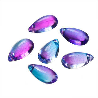 Glass Water Drop Colorful Beads Handmade Pendants