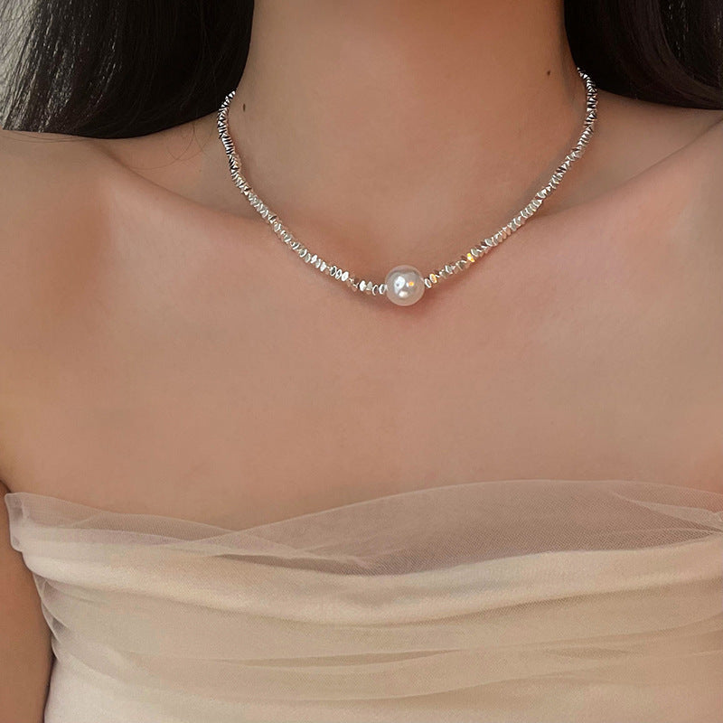 Women's High-grade Pearl Summer Personality Clavicle Chain Necklaces