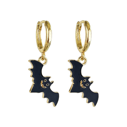 Ghost Bat Thanksgiving Pumpkin Maple Leaf Autumn Rings
