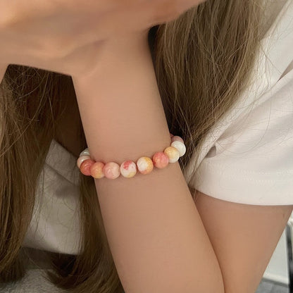 Twin Pearl Light Luxury Minority Exquisite Elastic Bracelets