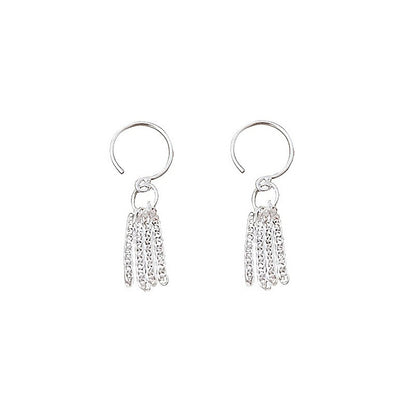 Chain Smart Temperamental Female Simple Cold Style Earrings