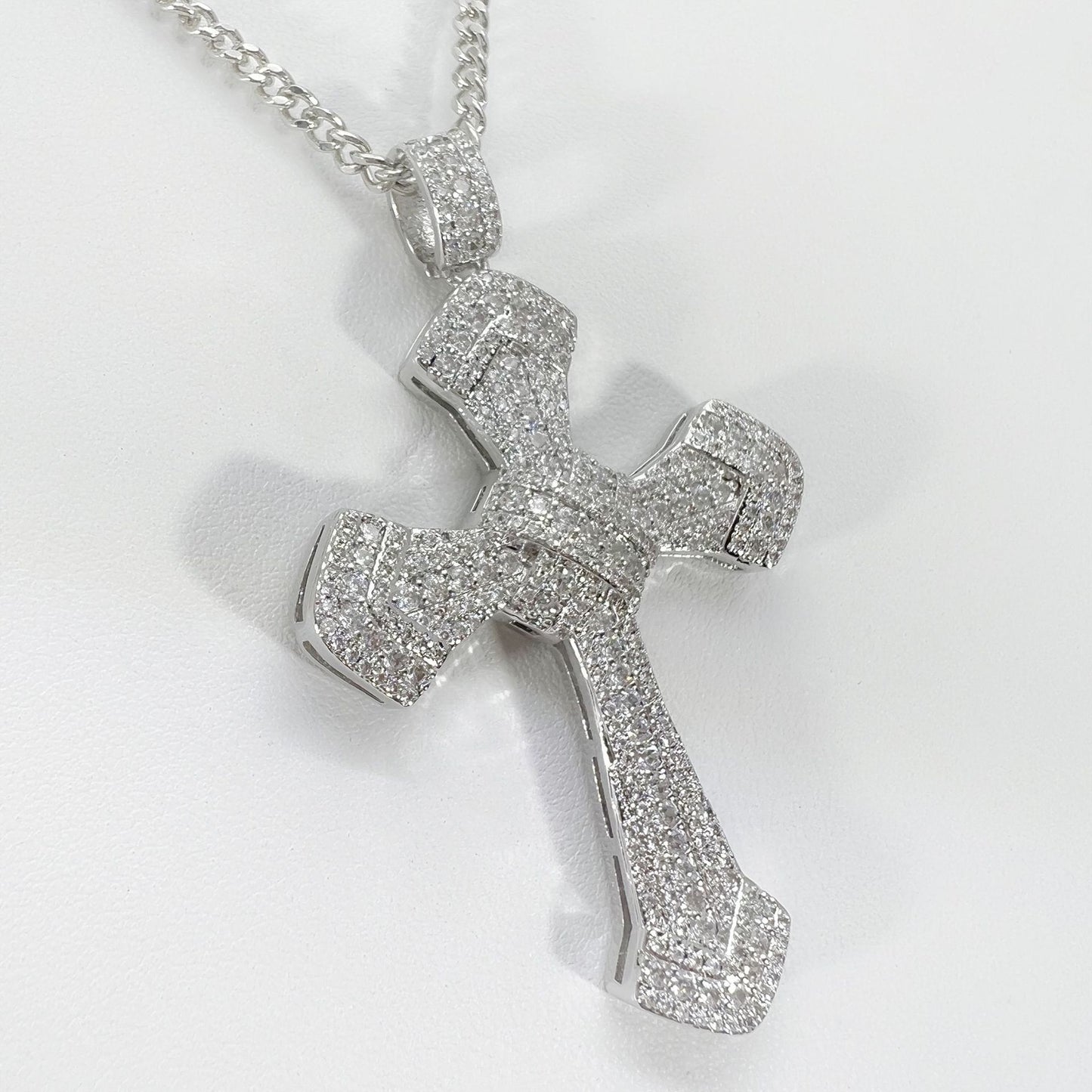 Full Diamond Cross Vintage Luxury Zircon Necklaces