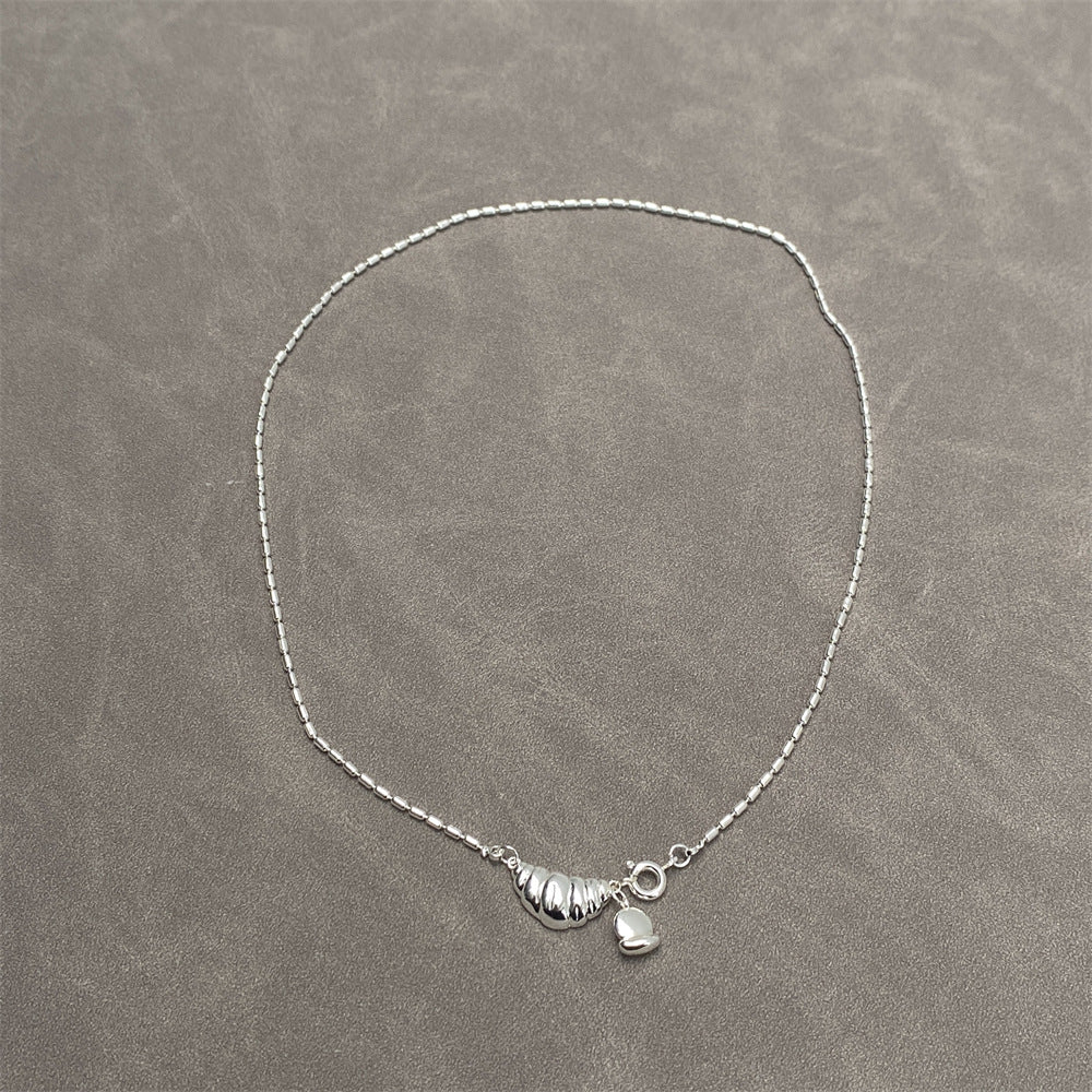 Women's Kosong Croissant For Design Light Luxury Necklaces