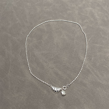Women's Kosong Croissant For Design Light Luxury Necklaces