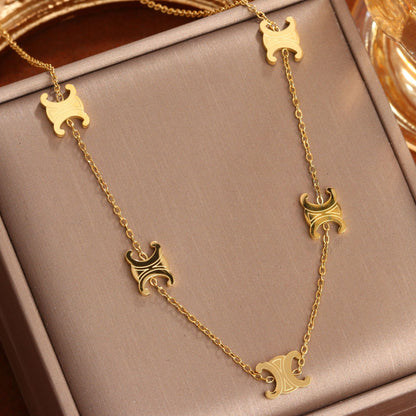 Women's Light Luxury Clavicle Chain High-grade Versatile Bracelets