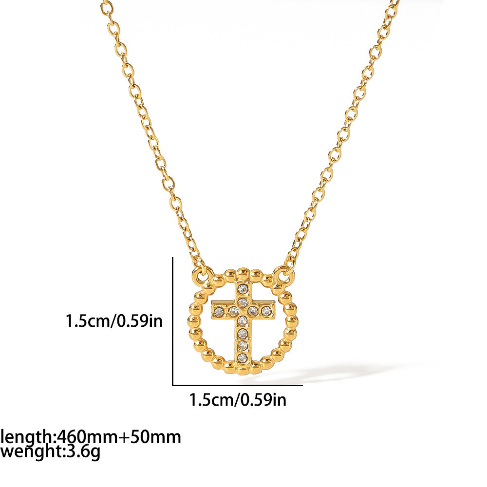 Affordable Luxury Fashion Design Gold Stainless Pendants