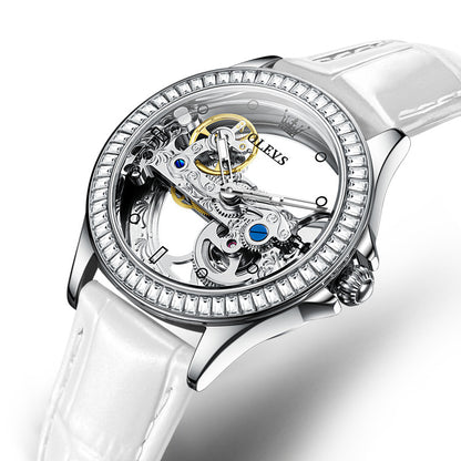 Women's Cool Watch Automatic Elegant Diamond Mechanical Watches