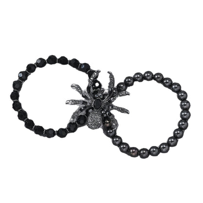 Men's Gothic Dark Style Punk Rock Spider Bracelets