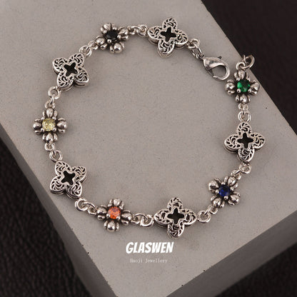 Women's Personalized High-grade Diamond Skirt Temperamental Simple Bracelets