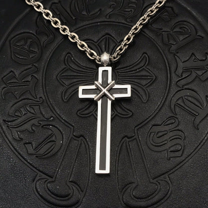 Women's & Men's Large Cross Big Sword Sweater Chain Necklaces