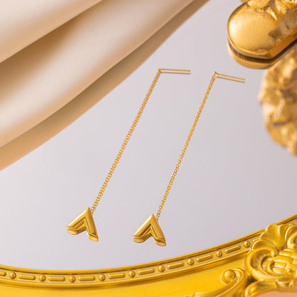 Titanium Steel No Fading Simple Gold Special Necklaces