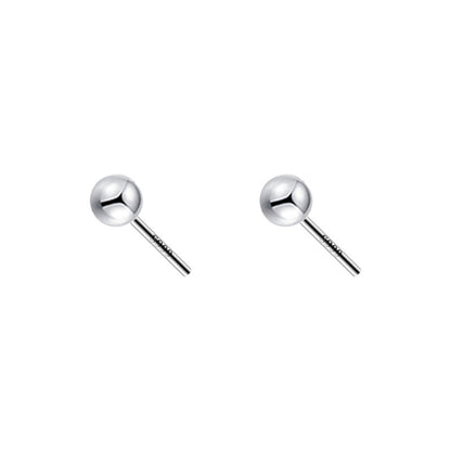 Ear Fashion Stretcher Mini Small Round Beads Earrings