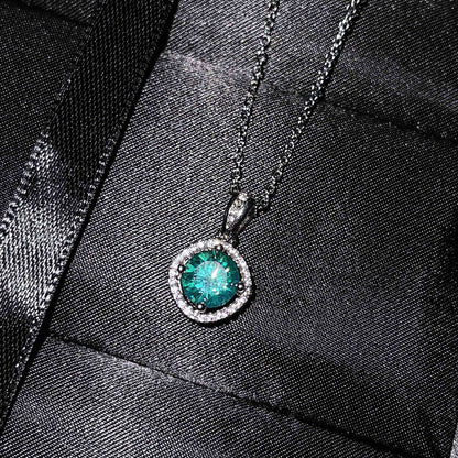 Live Streaming Maldives Blue Green Diamond Deer Pendants