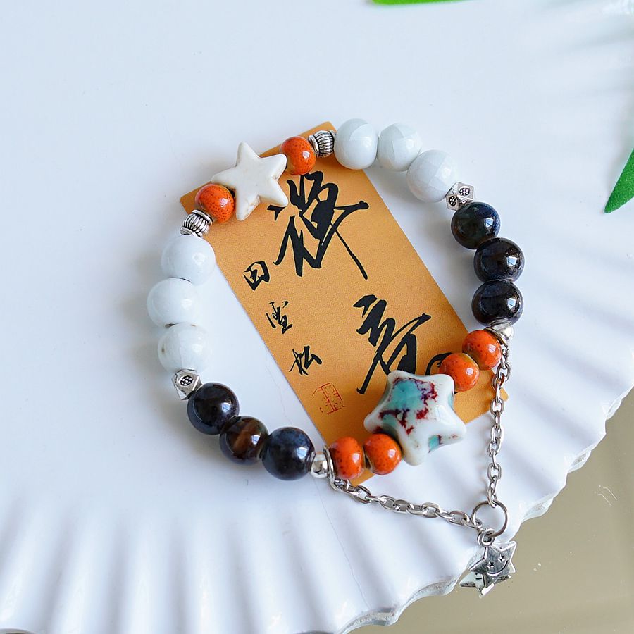 Women's Ceramic Summer High-grade Chinese Style National Bracelets