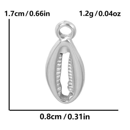 Steel Fashion Irregular Serrated Gold Niche Personality Pendants