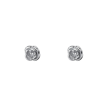 Women's Rose For Niche Design No Need Earrings