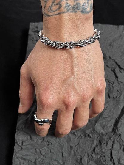 Men's Type Domineering Beauty Style Titanium Steel Bracelets