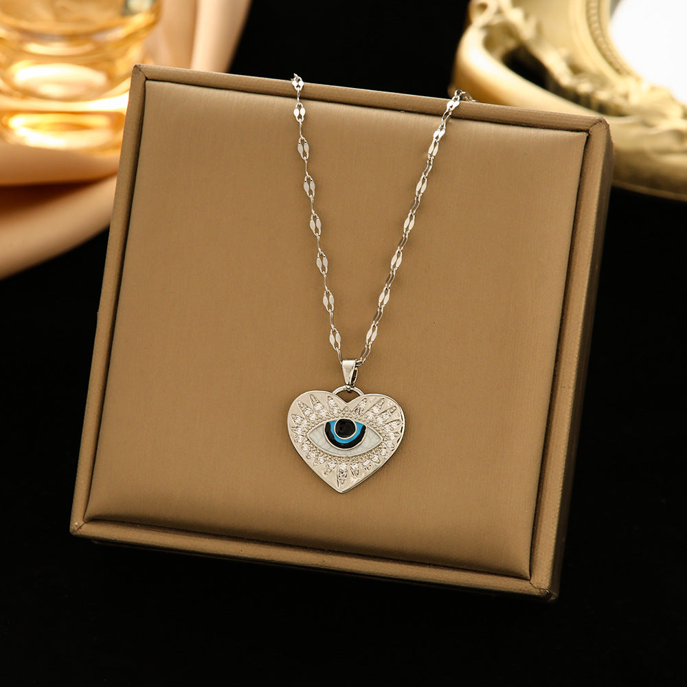 Women's Steel Ornament Design High-grade Light Luxury Necklaces