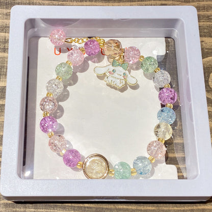 Boxed Beaded Colored Glaze Beads Jewelry Bracelets
